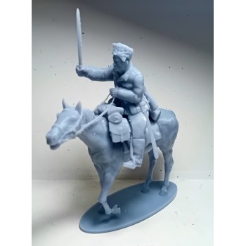 1/32 Cossacks mounted on horse WW2